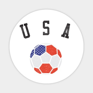 USA Soccer Team Heritage Flag Magnet